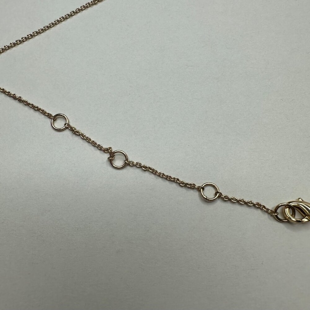 Alexis Bittar Miss Havisham Pave Kite Orbit Pendant Necklace Gold Tone - Picture 7 of 10